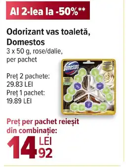 Carrefour Odorizant vas toaletă, Domestos Ofertă