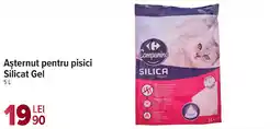 Carrefour Aşternut pentru pisici Silicat Gel Ofertă