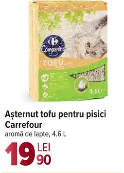 Carrefour Aşternut tofu pentru pisici Carrefour Ofertă