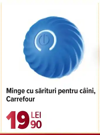 Carrefour Minge cu sărituri pentru câini, Carrefour Ofertă