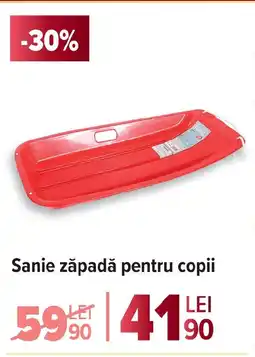 Carrefour Sanie zăpadă pentru copii Ofertă