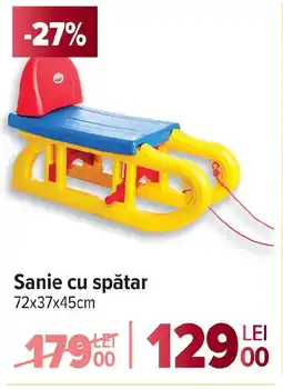 Carrefour Sanie cu spătar Ofertă
