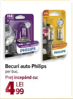 Carrefour Becuri auto Philips Ofertă