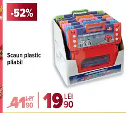 Carrefour Scaun plastic pliabil Ofertă