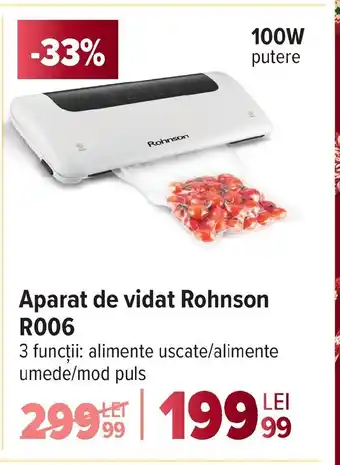 Aparat de vidat Rohnson R006