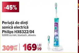 Carrefour Periuţă de dinți sonică electrică Philips HX6322/04 Ofertă