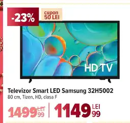 Carrefour Televizor Smart LED Samsung 32H5002 Ofertă