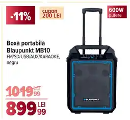 Carrefour Boxă portabilă Blaupunkt MB10 Ofertă