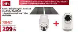 Carrefour Cumperi 1 Cameră de supraveghere exterioară smart Tellur TLL331551 Ofertă