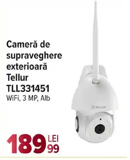 Carrefour Cameră de supraveghere exterioară Tellur TLL331451 Ofertă