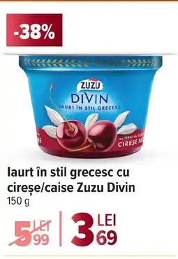 Carrefour Market laurt în stil grecesc cu cireşe/caise Zuzu Divin Ofertă
