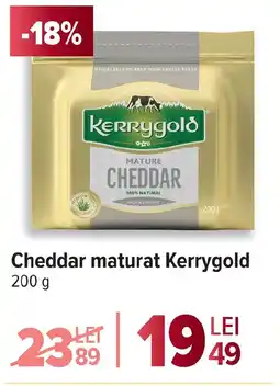 Carrefour Market Cheddar maturat Kerrygold Ofertă