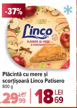 Carrefour Market Plăcintă cu mere şi scorţişoară Linco Patisero Ofertă