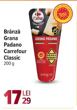 Carrefour Market Brânză Grana Padano Carrefour Classic Ofertă