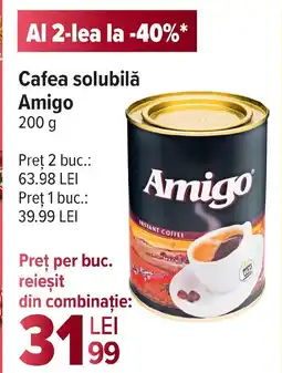 Carrefour Market Cafea solubilǎ Amigo Ofertă