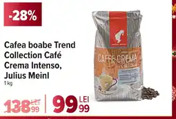 Carrefour Market Cafea boabe Trend Collection Café Crema Intenso, Julius Meinl Ofertă