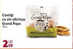 Carrefour Market Covrigi cu vin alb/roşu Grand Papa Ofertă