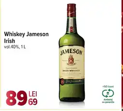 Carrefour Market Whiskey Jameson Irish Ofertă