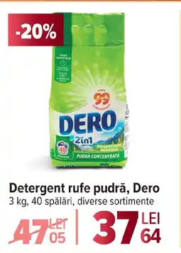 Carrefour Market Detergent rufe pudră, Dero Ofertă
