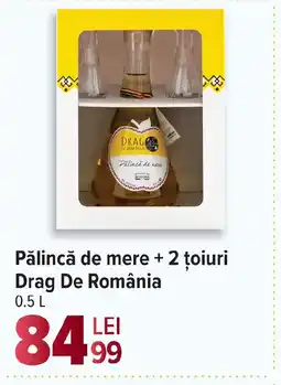 Carrefour Market Pǎlincă de mere + 2 țoiuri Drag De România Ofertă