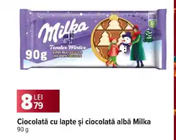 Carrefour Market Ciocolată cu lapte și ciocolată albă Milka Ofertă