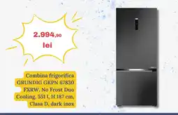 Media Galaxy Combina frigorifica GRUNDIG GKPN 67830 FXRW Ofertă