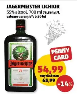 Penny Jägermeister Lichior Ofertă