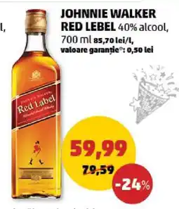 Penny JOHNNIE WALKER Red Label Ofertă