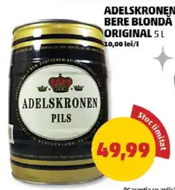 Penny ADELSKRONEN BERE BLONDĂ ORIGINAL 5 L Ofertă