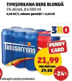 Penny TIMIŞOREANA Bere blondă Ofertă