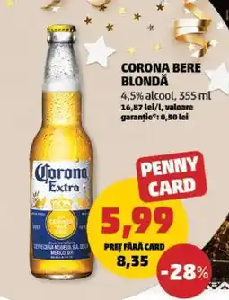 Penny CORONA Bere blondă Ofertă
