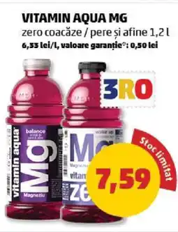 Penny VITAMIN AQUA MG Ofertă