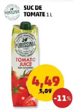 Penny Suc de Tomate 1 L Ofertă