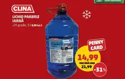 Penny CLINA Lichid Parbriz Iarnă Ofertă