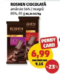 Penny ROSHEN CIOCOLATĂ Ofertă