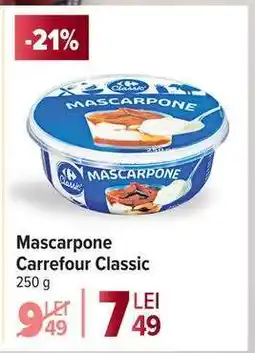 Carrefour Mascarpone Carrefour Classic Ofertă