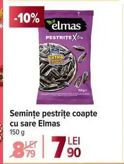 Carrefour Semințe pestrițe coapte cu sare Elmas Ofertă