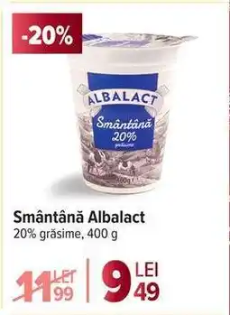 Carrefour Smântână Albalact Ofertă