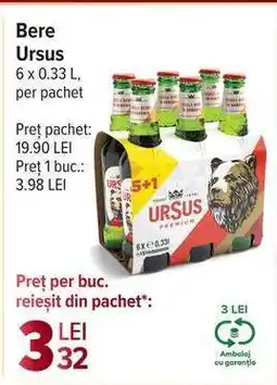 Carrefour Bere Ursus Ofertă