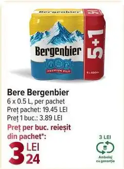 Carrefour Bere Bergenbier Ofertă