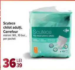 Carrefour Scutece chilot adulți, Carrefour Ofertă
