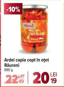 Carrefour Ardei capia copt în oțet Râureni Ofertă