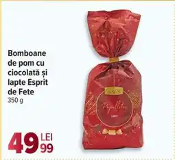 Carrefour Bomboane de pom cu ciocolată și lapte Esprit de Fête Ofertă