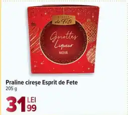 Carrefour Praline cireșe Esprit de Fete Ofertă