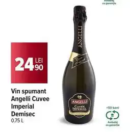Carrefour Vin spumant Angelli Cuvee Imperial Demisec Ofertă