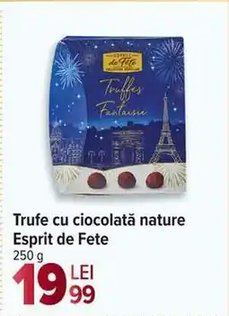 Carrefour Trufe cu ciocolată nature Esprit de Fete Ofertă