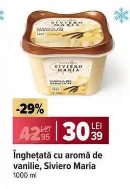 Carrefour Înghețată cu aromă de vanilie, Siviero Maria Ofertă