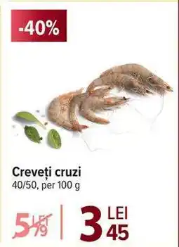 Carrefour Creveți cruzi Ofertă