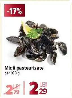 Carrefour Midii pasteurizate Ofertă