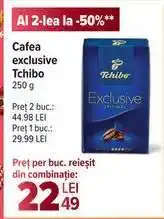 Carrefour Cafea exclusive Tchibo 250 g Ofertă
